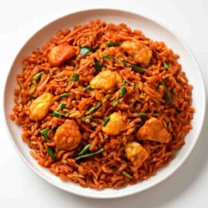 Egg Chicken Schezwan Rice