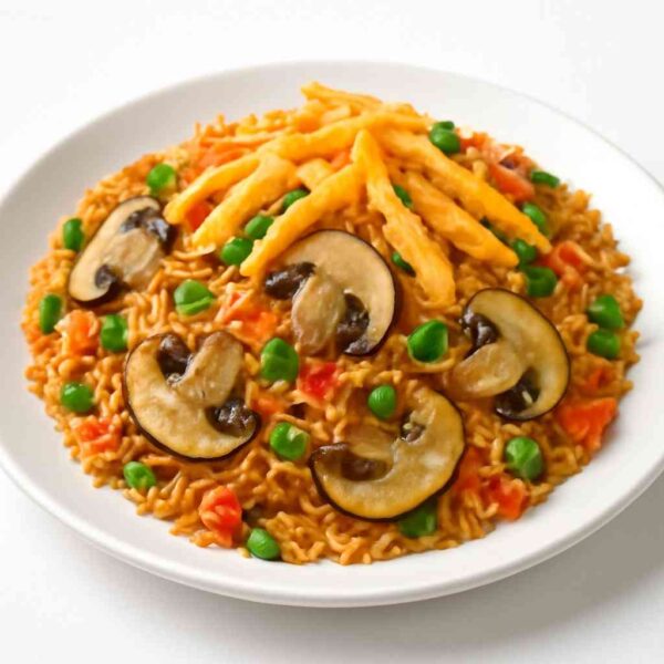 Egg Mushroom Spacial Singapore Rice