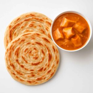 LACCHA PARATHA (2Pcs)/PANEER BUTER MASALA
