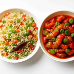 VEG RICE CHILLY / CHILLY BABY CORN
