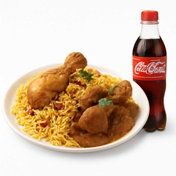 CHICKEN BIRIYANI/MOUTAN KORMA (2PCS) + COKE 300ML
