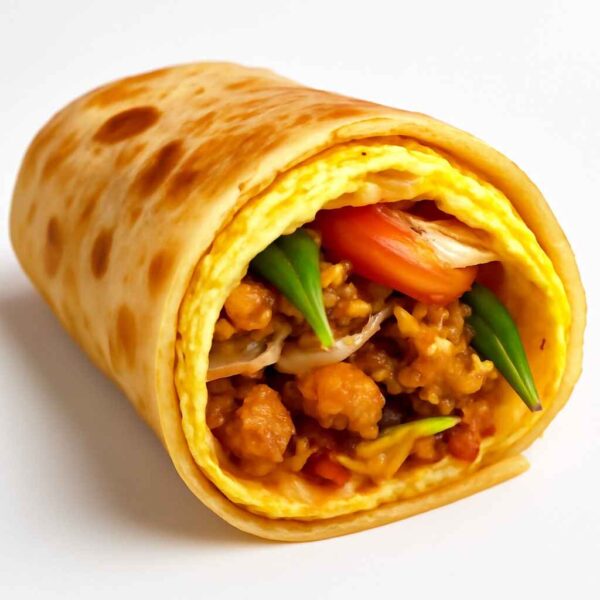 Double Egg Chicken Roll